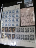 Pack of (42) Mint Stamps in blocks, face value $1.92
