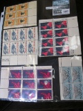 Pack of (35) Mint Stamps in blocks, face value $2.00