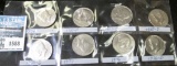 Pack of (8) Kennedy Half Dollars, 1974 P, 76 P, D, 78 D, 79 P, 81 P, D & 98 D.