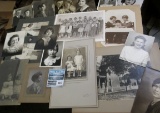 A group of early 1900 black and white photos from the collection of William Osgood Aydelotte