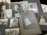 A group of early 1900 black and white photos from the collection of William Osgood Aydelotte