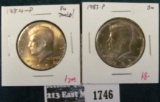 2 Kennedy Halves, 1983-P BU, scarce in BU due to no Mint Sets produced in 1982 or 1983 from Mint Emp
