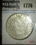 1890-P Morgan Dollar, EF-AU value $49
