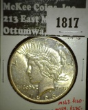 1926 S Peace Dollar, UNC toned, MS63 value $120, MS64 value $275