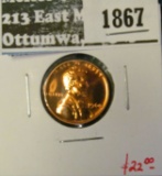 1960 Small Date Proof Lincoln Cent, scarce,value $22