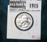1962 Proof Washington Quarter, value $11