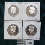 Group of 4 Proof Kennedy Halves, 1983-S, 1996-S, 1998-S & 2000-S, group value $29+