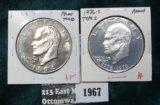 2 Proof Eisenhower Dollars, 1974-S & 1976-S type 2, value $7+