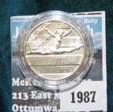 1992-P XXV Olympiad Commemorative Half Dollar, BU, value $10+