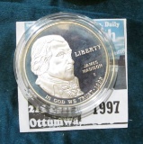 1993-S Bill of Rights Commemorative Silver Dollar, 90% SILVER Proof, value $35+