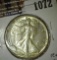 1945 P Walking Liberty Half Dollar, Nice luster and toning.