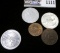 Five Better grade Germany Coins, 1 Pfennig, 2 Pfennig, 50 Pfennig, & 200 Mark. Three are Nazi Issues