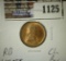 1909 P VDB Red-Brown Uncirculated Lincoln Cent.