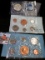 1978 Philadelphia & Denver Mint Sets with Mint medals in original envelopes & 1971 S Gem BU Silver E