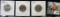 1973 P, D, & 2009 D Washington D.C. Gem BU Quarters.