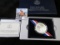 2004 P U.S. Mint Thomas Alva Edison Commemorative Silver Dollar, Brilliant Uncirculated with COA and