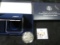 2000 Library of Congress Proof Silver Dollar with letter of COA and original box.