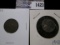 1943 D Lincoln Cent & 1873 Indian Head Cent.