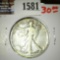 1919 S Walking Liberty Half Dollar, Scarce date.