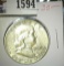 1949 S Franklin Half Dollar, Key date, Nice grade.