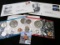 1973 U.S. Mint Set with scarce Eisenhower Dollars, in original envelope as issued; & a pair of inter