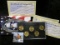 2004 Five-Piece Gold Edition State Quarter Set in original box of issue.