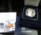 2009 Abraham Lincoln Proof Silver Dollar with original box of issue and COA.