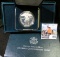 1452-1992 P U.S. Mint Silver Commemorative Dollar Clolumbus Quincentenary. In original box of issue.