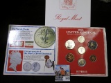 1985 United Kingdom 7-piece Royal Mint Set in original holder.