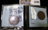 (4) Indian Cents dating in the 1800's.