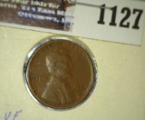 1922 D Lincoln Cent, Key date, VF.