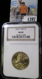 2005 P Sacagawea Dollar NGC slabbed 