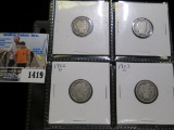 (2) 1901 O, 02 O, & 03 O U.S. Barber Dimes. All Good or better.