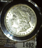 1896 P Morgan Silver Dollar, Uncirculated.