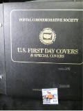 Huge Album from the Postal Commemorative Society U.S. First Day Covers & Special Covers, simulated b