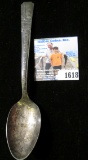 1939 New York World's Fair Textile Building Souvenir Spoon.