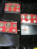 1974 S, 75 S, & 76 S U.S. Proof Sets, original as issued.