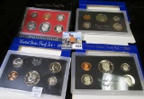 1971 S, 1981 S, & (2) 83 S U.S. Proof Sets in original boxes as issued.