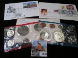 1974 U.S. Mint Set with scarce Eisenhower Dollars, in original envelope as issued; Elvis Presley & U