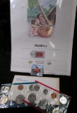 1980 U.S. Mint Set with scarce Susan B. Anthony Dollars, in original envelope as issued; & a an inte