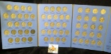 1938-61 Complete Set of Jefferson Nickels in a Whitman folder, no over date.