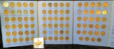 1941-74 S Set of Lincoln Cents in a blue Whitman folder. (87 pcs.).