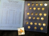 1916-45 Partial Set of Mercury Dimes in a blue Deluxe Whitman album. (52 pcs.).