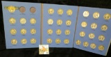 1932-45 D Set of Washington Quarters in a blue Whitman folder. Missing only the 1932 D & S. (35 pcs.