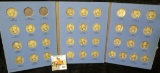 1932-45 D Set of Washington Quarters in a blue Whitman folder. Missing only the 1932 D & S. (35 pcs.