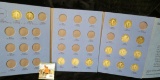 1917-30 S Partial Set of Standing Liberty Quarters in a blue Whitman folder, includes a 1917 P & S T