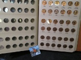 Very attractive World Coin Library Album with a nice BU Set of 1959-94 S Proof & BU Lincoln Cents.