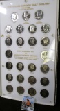 Twenty-five Piece set of Kennedy Half Dollars 