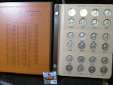 Very attractive World Coin Library Album with a nice partial set of Washington Quarters. Includes a