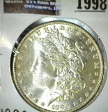 1890 P Gem BU Morgan Silver Dollar.